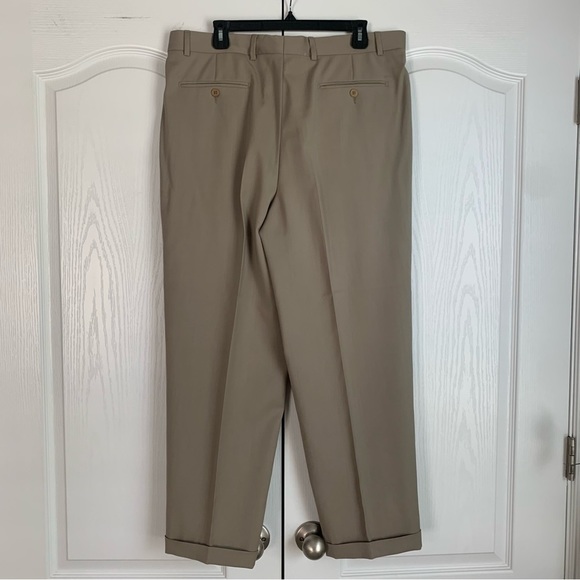 NWT Men’s Daniel Rene Pleated Dress Pants - Picture 7 of 11